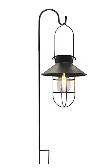 Solar Lantaarn met Wolfraam LED – Hanglamp, Waterdicht & Retro Design