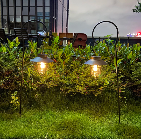 Solar Lantaarn met Wolfraam LED – Hanglamp, Waterdicht & Retro Design