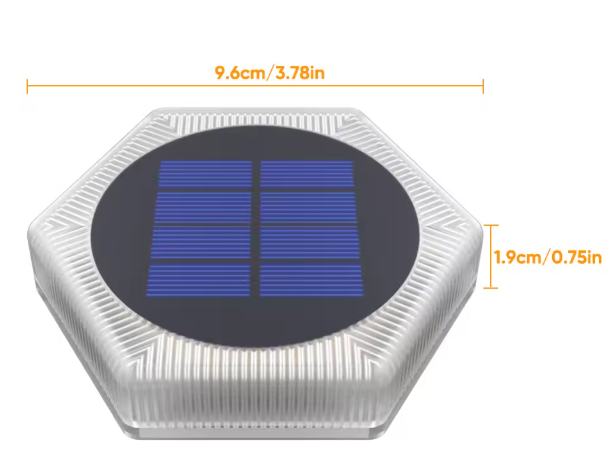 4-delige Solar Deck Verlichting – LED Trap- & Wandlampen, Waterdicht & Energiezuinig