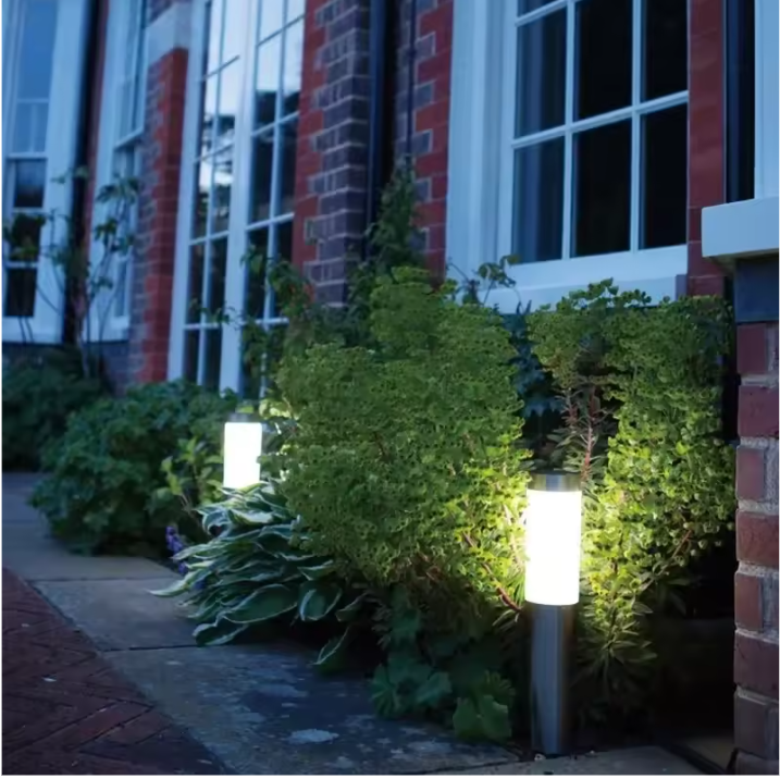 Set van 1/2/4/6 Solar Vloerlampen – IP65 Waterdicht met Bewegingssensor voor Tuin & Padverlichting