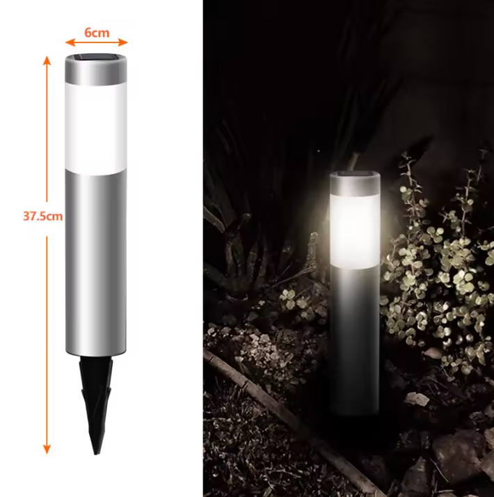 Set van 1/2/4/6 Solar Vloerlampen – IP65 Waterdicht met Bewegingssensor voor Tuin & Padverlichting
