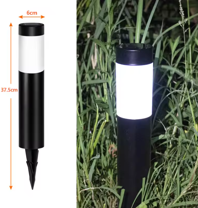 Set van 1/2/4/6 Solar Vloerlampen – IP65 Waterdicht met Bewegingssensor voor Tuin & Padverlichting