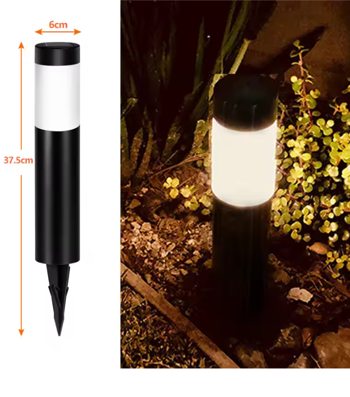 Set van 1/2/4/6 Solar Vloerlampen – IP65 Waterdicht met Bewegingssensor voor Tuin & Padverlichting