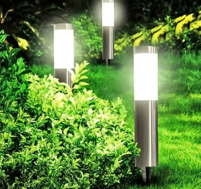 Set van 1/2/4/6 Solar Vloerlampen – IP65 Waterdicht met Bewegingssensor voor Tuin & Padverlichting
