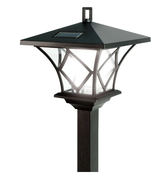 Solar Buitenlantaarn 2-in-1 – Vintage Staande Tuinlamp 150 cm