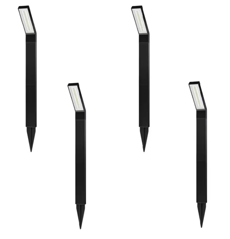 Solar Tuinlampen Set – Waterdichte LED Padverlichting met 3 Lichtmodi, 1/4 Pack