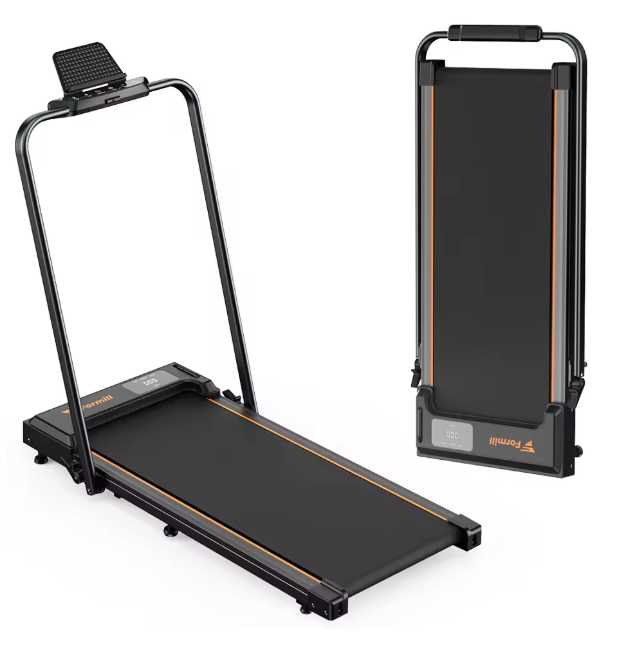 Opvouwbare 2-in-1 Loopband – 2,5 PK Motor, LED-Display & Stil Ontwerp