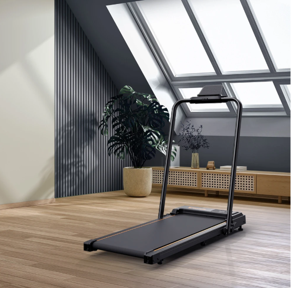 Opvouwbare 2-in-1 Loopband – 2,5 PK Motor, LED-Display & Stil Ontwerp