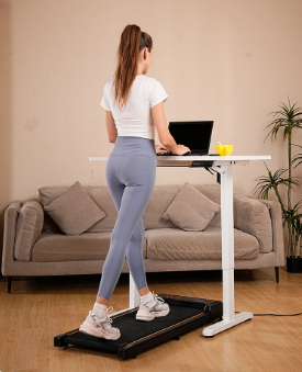 Opvouwbare Platte Loopband – 2,5 PK Motor, LED-Display & Stil Ontwerp