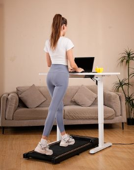 Platte Loopband – 2,5 PK Motor, LED-Display & Antislip Schokabsorptie