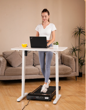 Platte Loopband – 2,5 PK Motor, LED-Display & Antislip Schokabsorptie