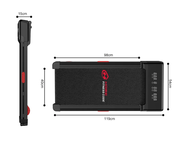 Loopband met Automatische Helling – 3,0 PK Motor & LED-Display