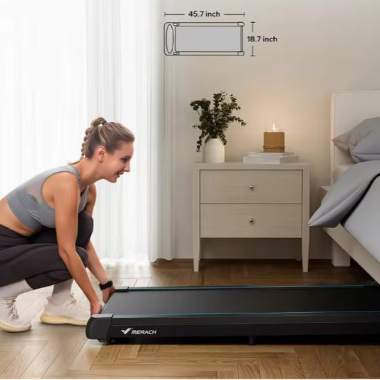 Onder Bureau Loopband – 2,75 PK Motor, LED-Display & Stil Ontwerp