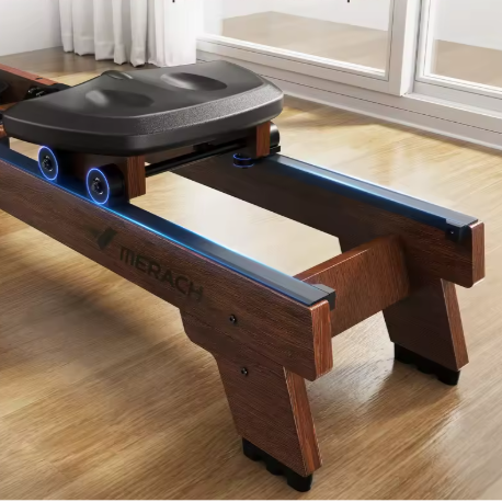 Water Roeimachine – Massief Hout, Bluetooth-App & Ergonomisch Zitkussen