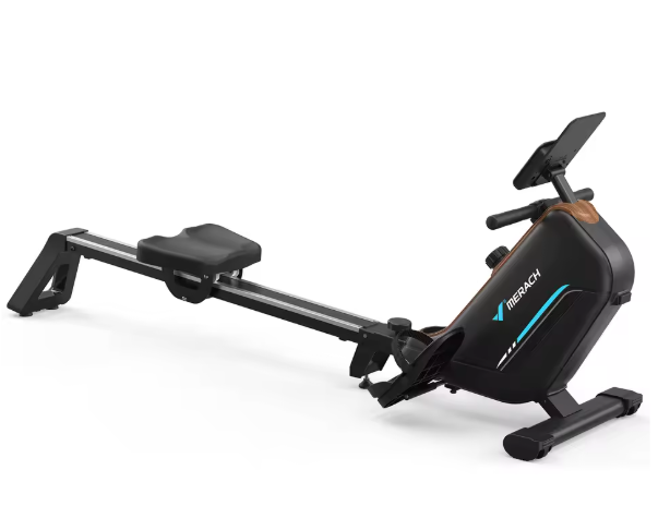 Elektromagnetische Roeimachine – 16 Niveaus & Verlengde Rail, Stil en Opvouwbaar