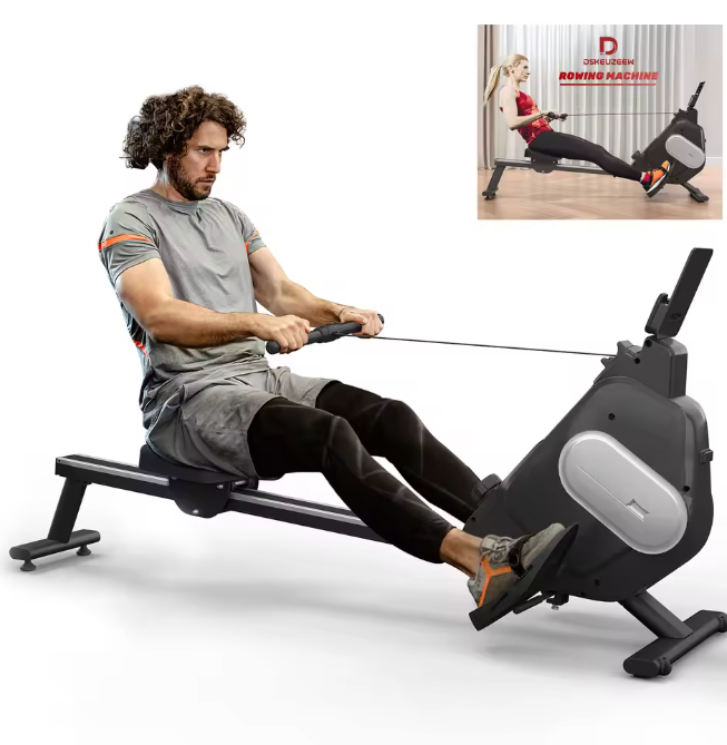 Magnetische Roeimachine – 16 Niveaus, LCD-Display & Opvouwbaar
