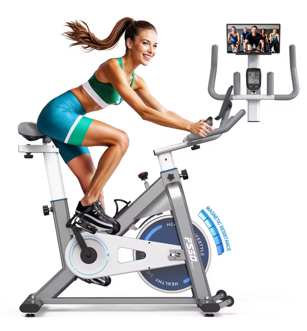 Ergometer Hometrainer – Magnetische Weerstand, LCD Display & Verstelbaar, 150 kg Draagkracht