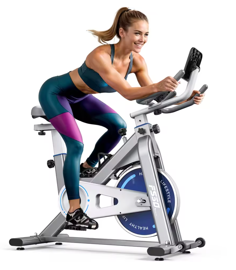 Ergometer Hometrainer – Magnetische Weerstand, LCD Display & Verstelbaar, 150 kg Draagkracht