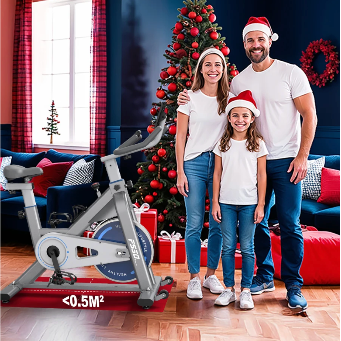 Ergometer Hometrainer – Magnetische Weerstand, LCD Display & Verstelbaar, 150 kg Draagkracht