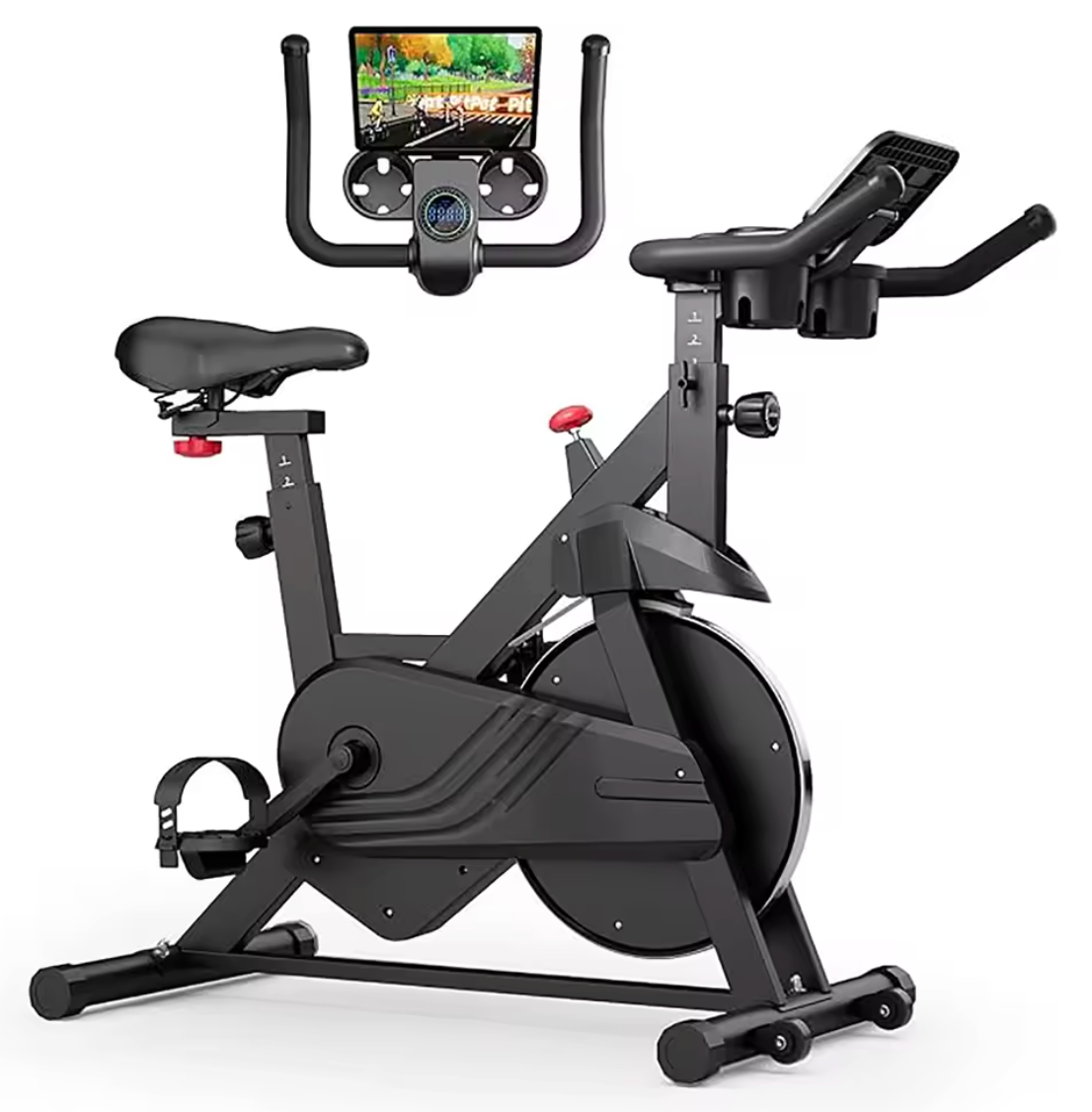 Indoor Cycling Fiets – Magnetische Weerstand, 32 Niveaus & Comfortabel Zadel