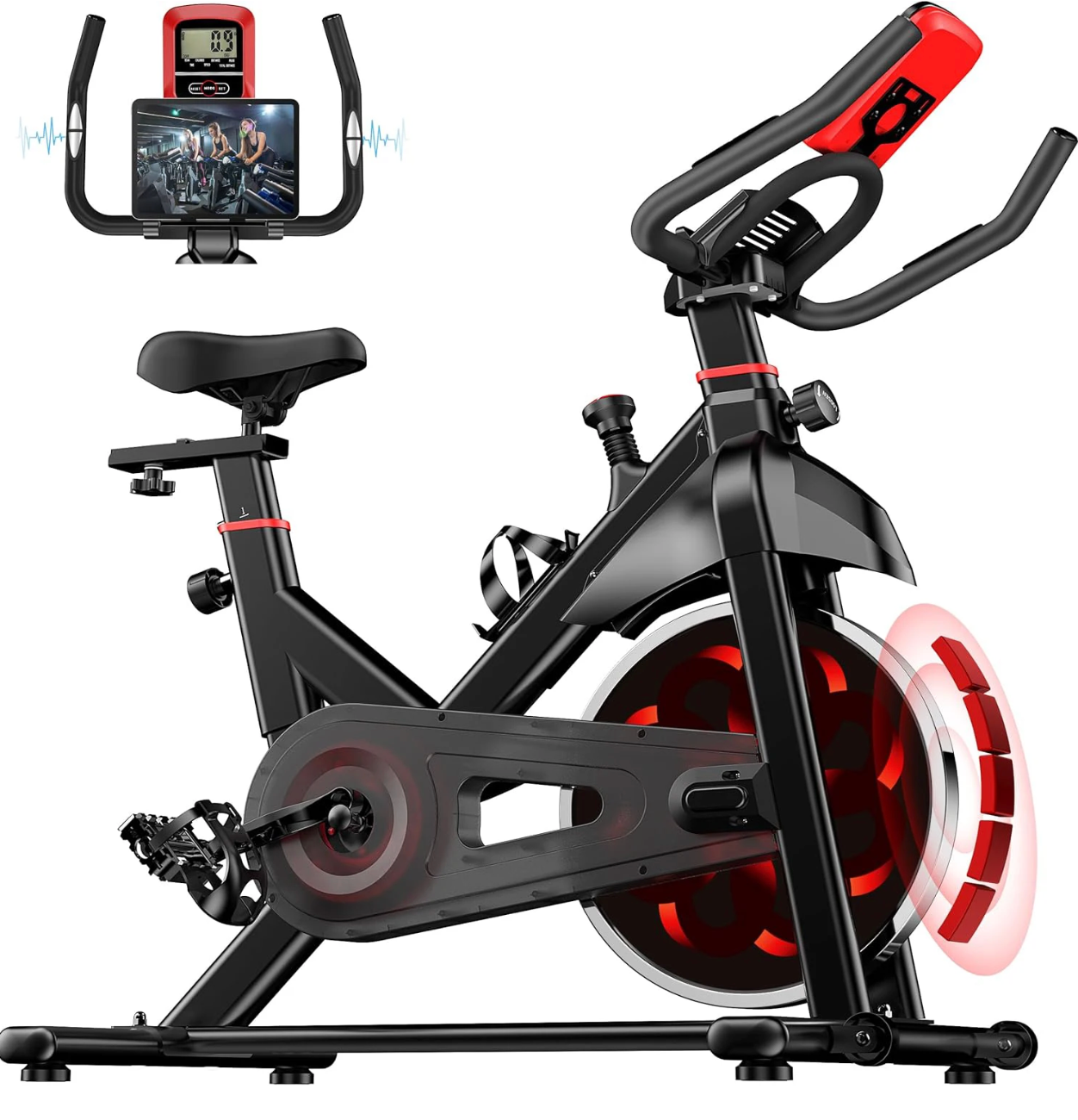 Indoor Spinningfiets – Magnetische Weerstand, LCD & 150 kg Draagkracht