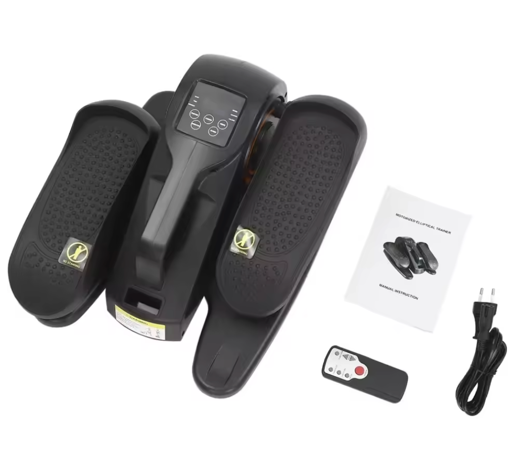 Motorische Mini Crosstrainer – Elektrische Pedalentrainer met LED Display & Afstandsbediening