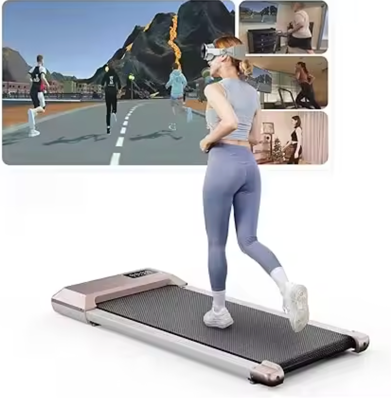 Loopband Onder Bureau – Stille Walking Pad met App & Afstandsbediening, 136 kg Draagkracht