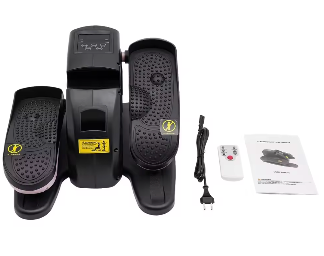 Motorische Mini Crosstrainer – Elektrische Pedalentrainer met LCD Display & Afstandsbediening