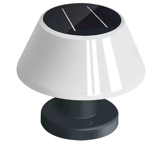 Solar LED Tafellamp – Draadloos Oplaadbaar & Waterdicht, Voor Binnen en Buiten