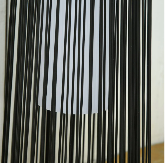 Solar Rattan Vloerlamp – LED Buitenlamp met Automatisch Licht & Waterbestendig