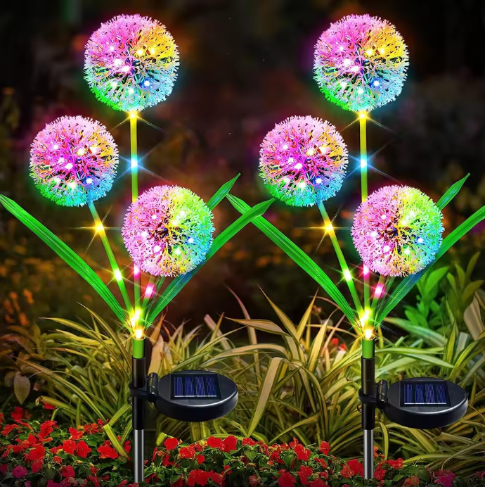 Solar Paardenbloem Tuinlamp – Waterdichte LED Decoratie voor Gazon, Pad & Binnenplaats