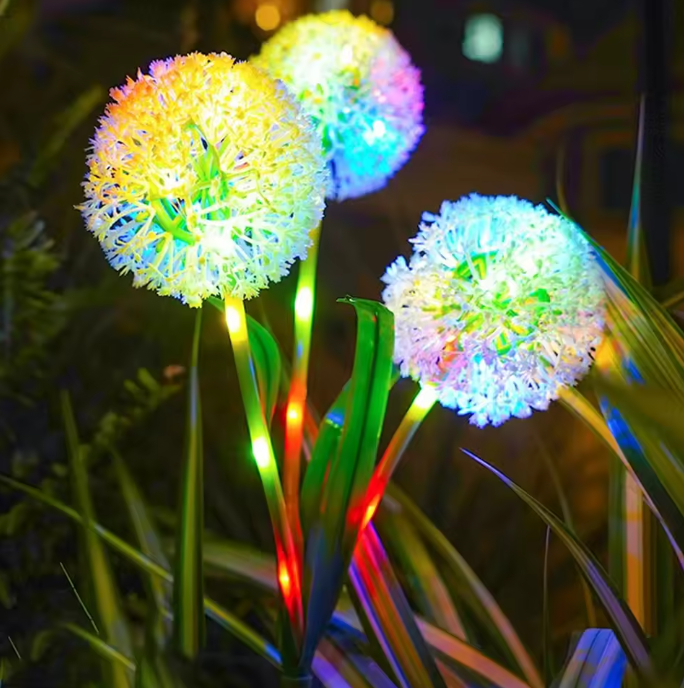 Solar Paardenbloem Tuinlamp – Waterdichte LED Decoratie voor Gazon, Pad & Binnenplaats