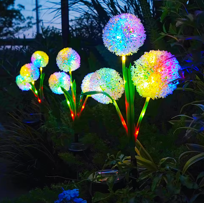 Solar Paardenbloem Tuinlamp – Waterdichte LED Decoratie voor Gazon, Pad & Binnenplaats