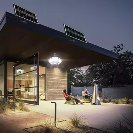 Solar LED Hanglamp – 180 LED’s met Afstandsbediening & Bewegingssensor, Voor Binnen en Buiten