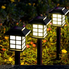Solar LED Padverlichting – Waterdichte Tuinlampen voor Oprit, Terras & Gazon