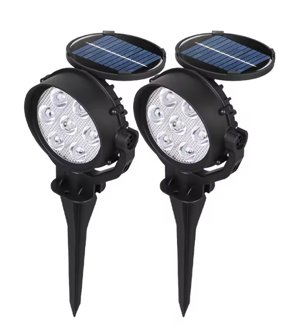Solar LED Spotlamp – 9 LED’s RGB Tuinverlichting, Waterdicht & Verstelbaar
