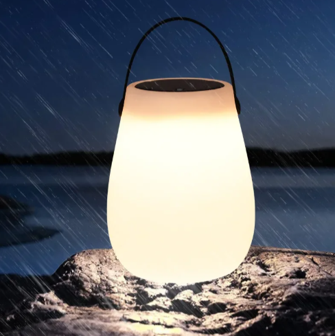 Solar LED Tafellantaarn op Zonne-energie – Draagbaar & USB Oplaadbaar, IP54 Weerbestendig