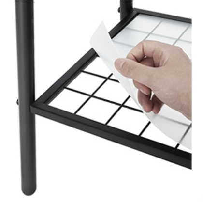 Minimalistisch Kledingrek met Legplank – Stalen Frame 92,5×33,5×153 cm
