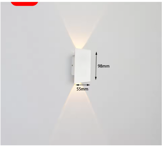 Moderne LED Wandlamp – Minimalistische Binnenverlichting voor Slaapkamer & Woonkamer
