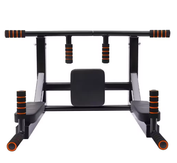 Wandmontage Pull-up Bar & Dip Station – Multifunctioneel Fitnessapparaat