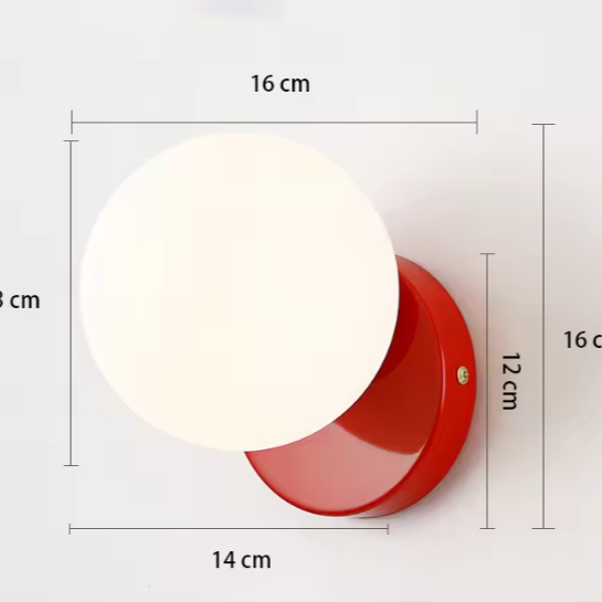 Scandinavische Wandlamp – Minimalistische LED Verlichting voor Slaapkamer & Gang