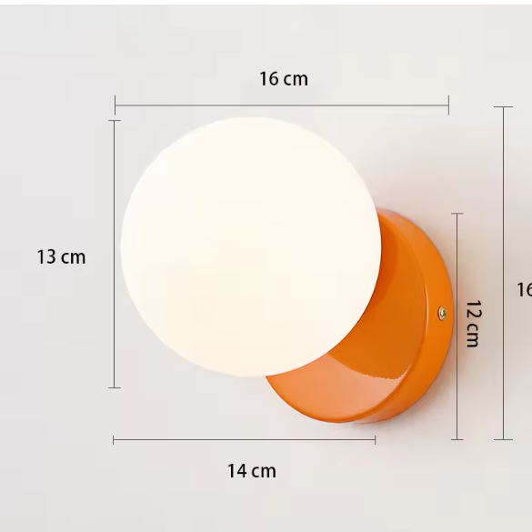 Scandinavische Wandlamp – Minimalistische LED Verlichting voor Slaapkamer & Gang