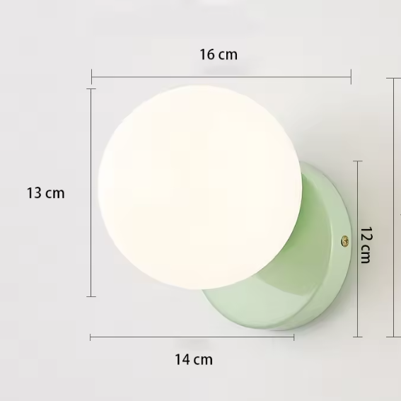 Scandinavische Wandlamp – Minimalistische LED Verlichting voor Slaapkamer & Gang