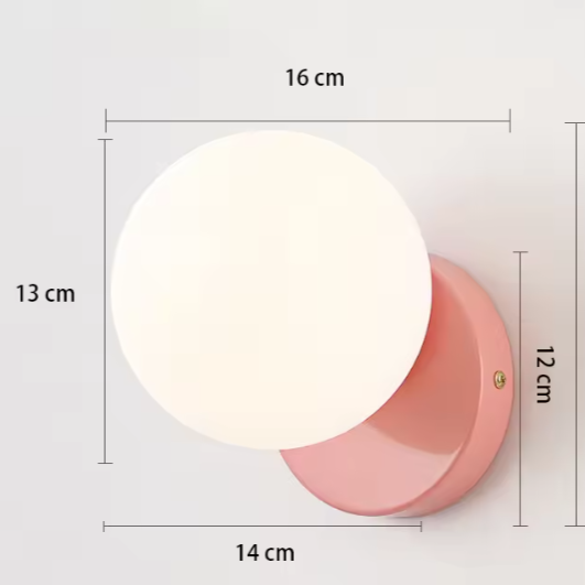 Scandinavische Wandlamp – Minimalistische LED Verlichting voor Slaapkamer & Gang