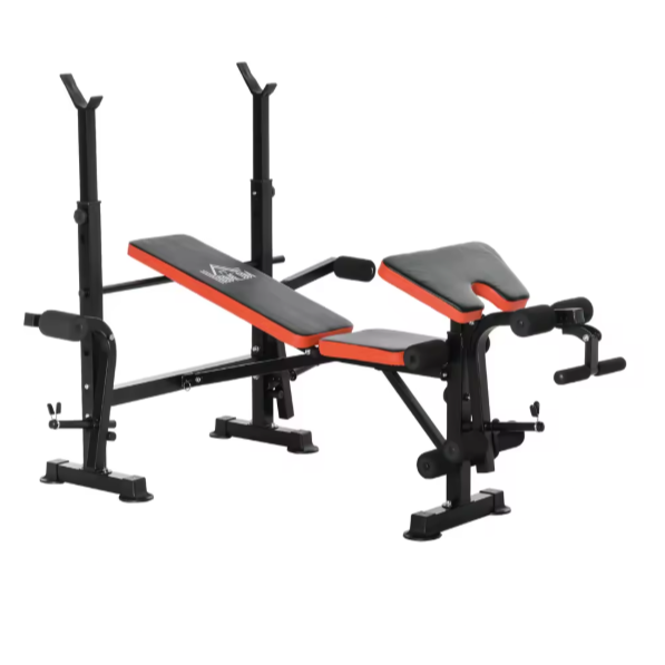 Verstelbare Halterbank met Barsteun – Fitnessbank voor Full Body Training