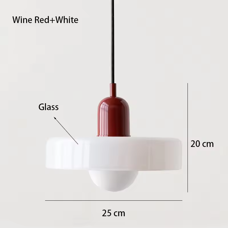 Coco Hanglamp - Glazen Scandinavische Retro Hanglamp