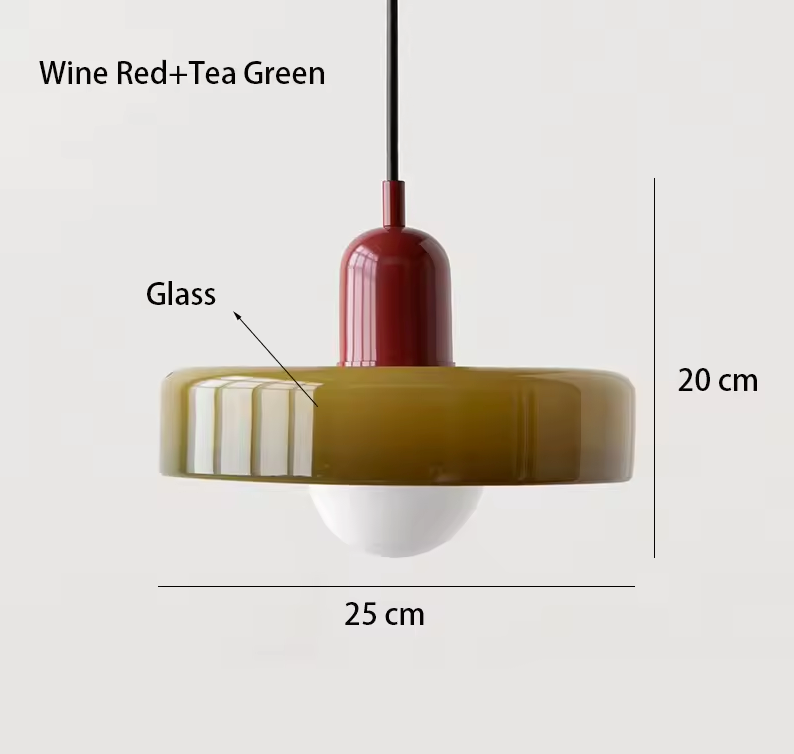 Coco Hanglamp - Glazen Scandinavische Retro Hanglamp