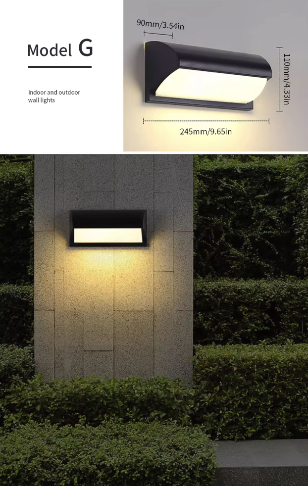 UniLights Buitenlamp met Bewegingssensor – Slimme en Weerbestendige LED Verlichting