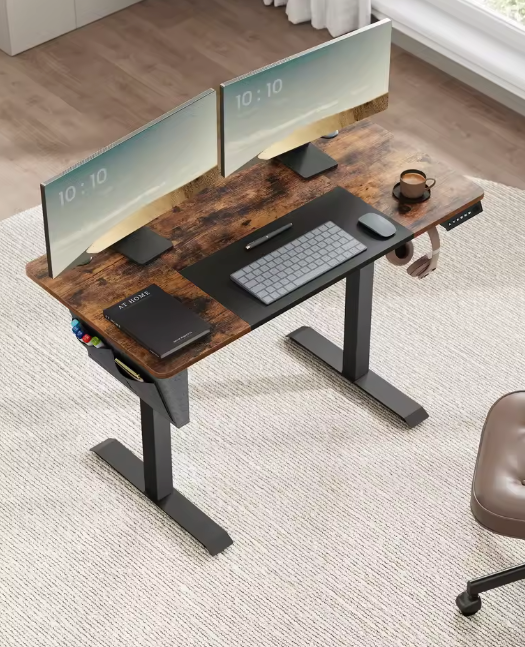 Elektrisch Zit-Sta Bureau 120 cm – Met Organizer & Geheugen