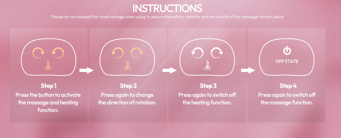 Gaming Bureaustoel met Massage, Verwarming & Voetsteun